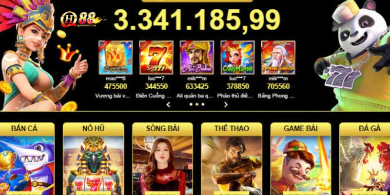 trải nghiệm game slot